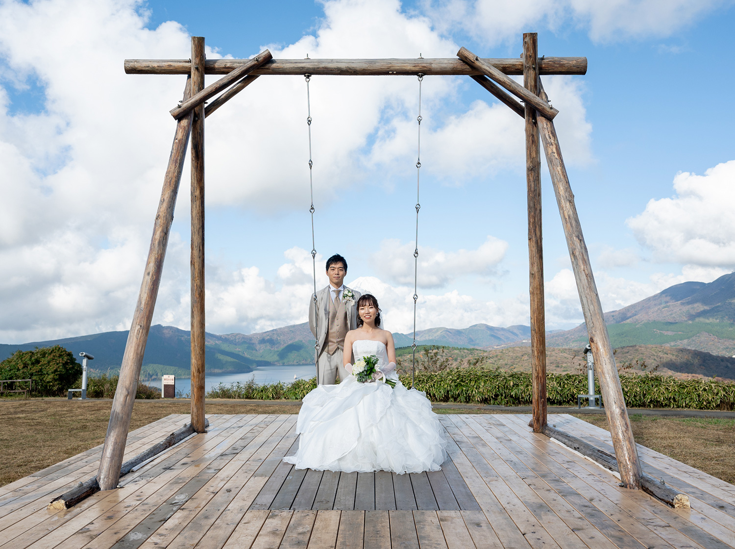 HAKONE  WEDDING BRIDE 2024 箱根のぶらんこ